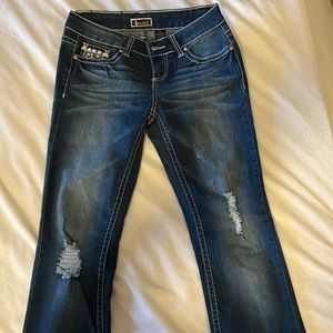 Sound girl jeans size 5 excellent condition